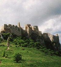 Zipser Burg im Zipser Land (Slowakei) 